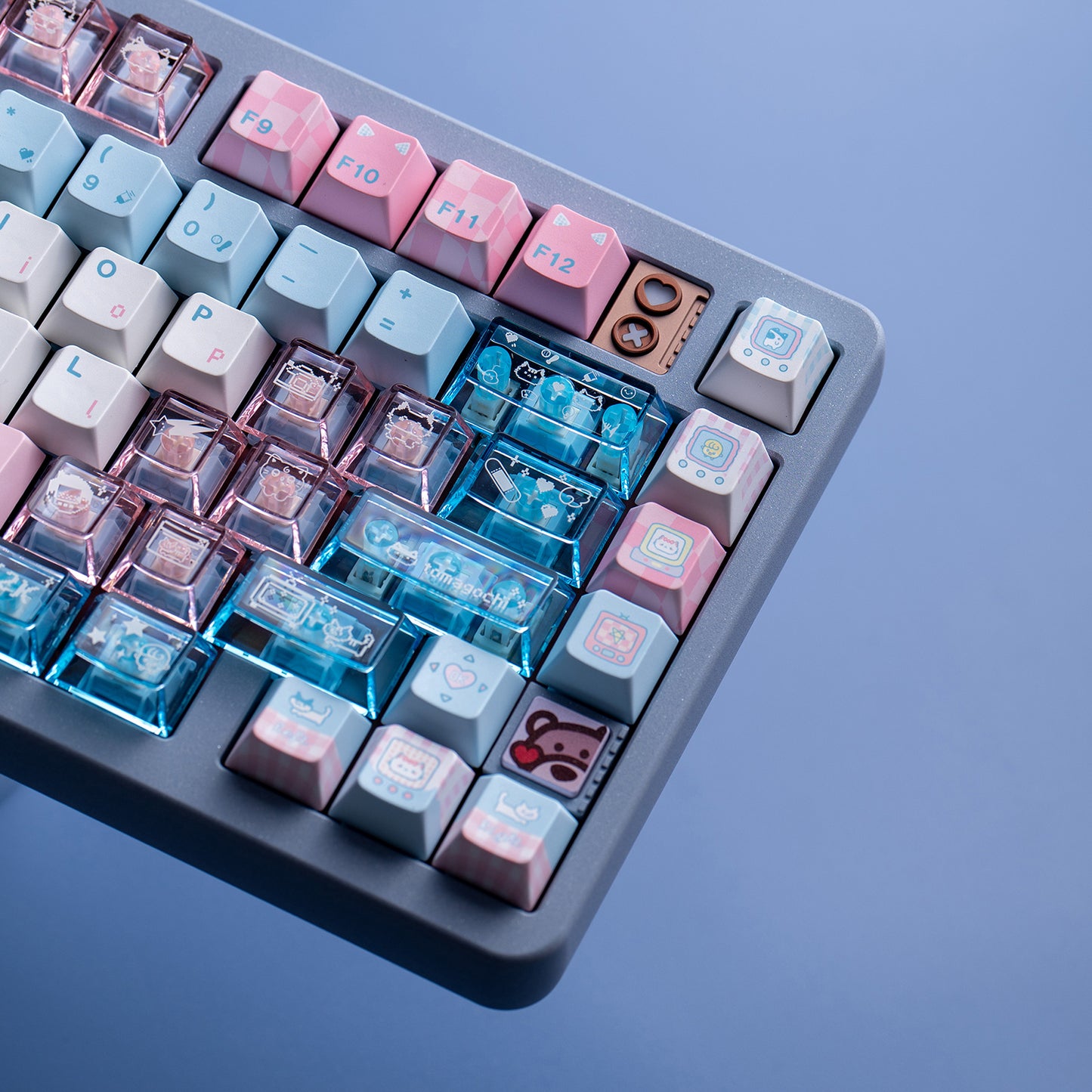 Chosfox & Soulcat Electro Meow Artisan Keycap Set