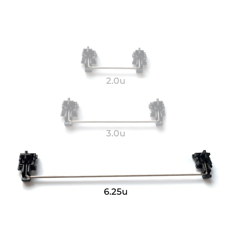 Kailh 1350 Choc Switch 6.25u Stabilizer Set-Chosfox