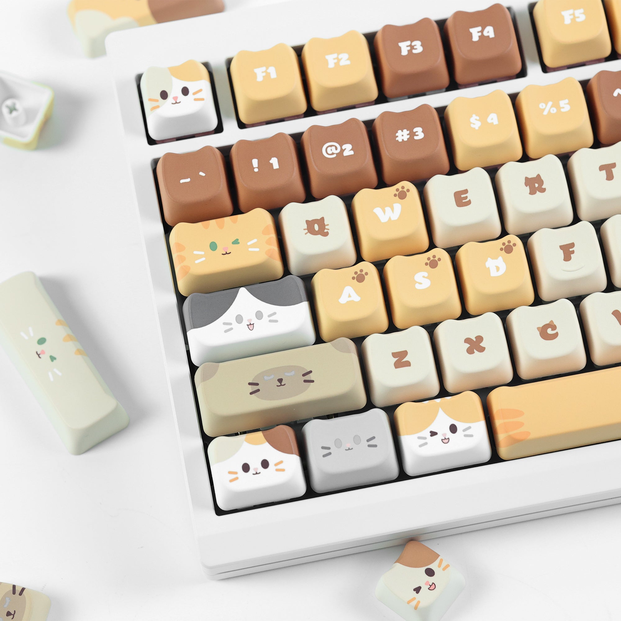 Chosfox & SoulCat MAO Profile PBT Keycaps Set-143keys