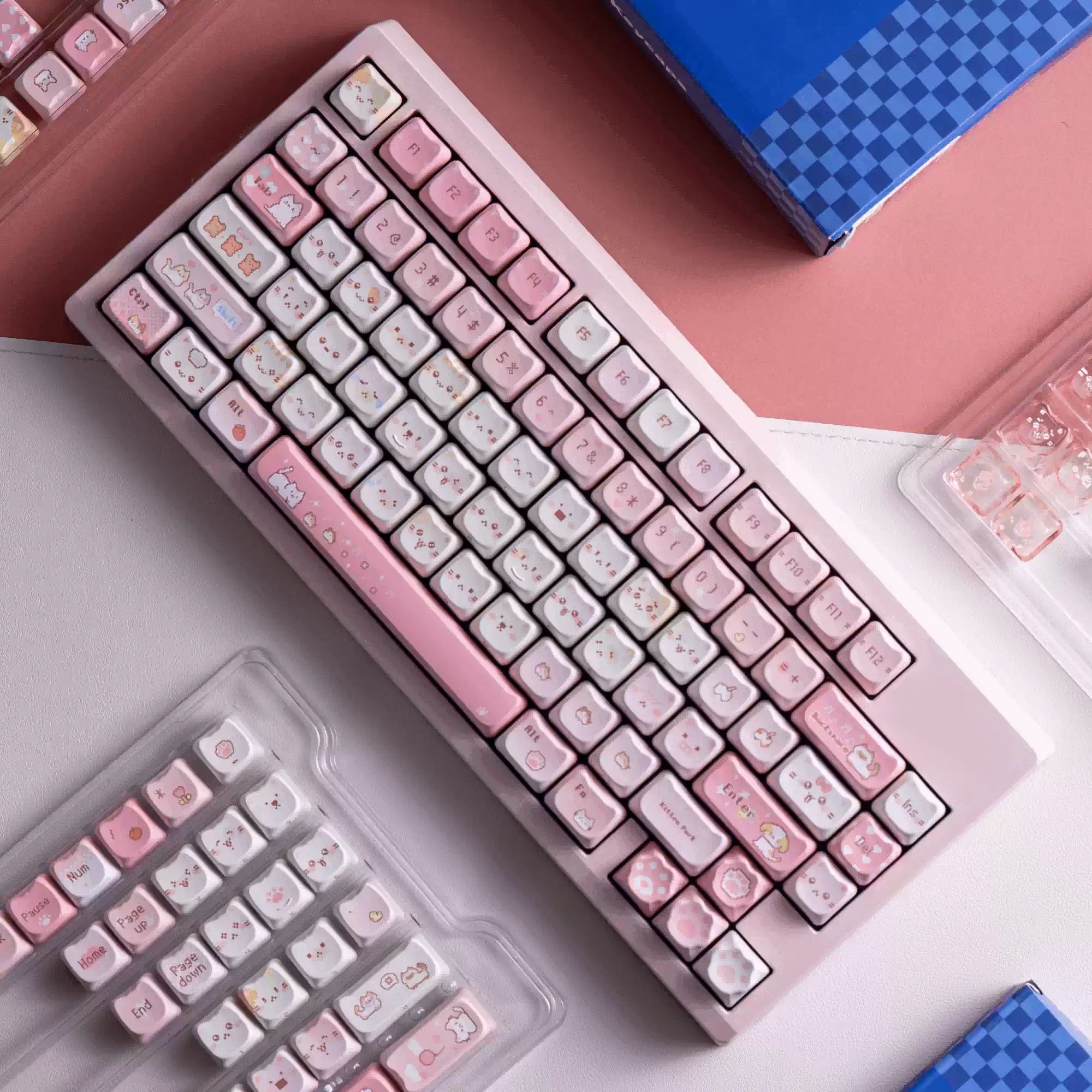 Chosfox Pixel Meow Keycaps