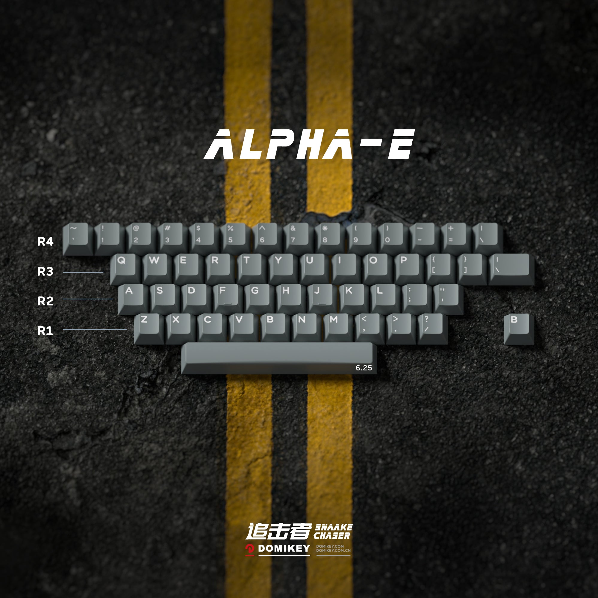 Domikey Snaake Chaser Keycap Set-Chosfox