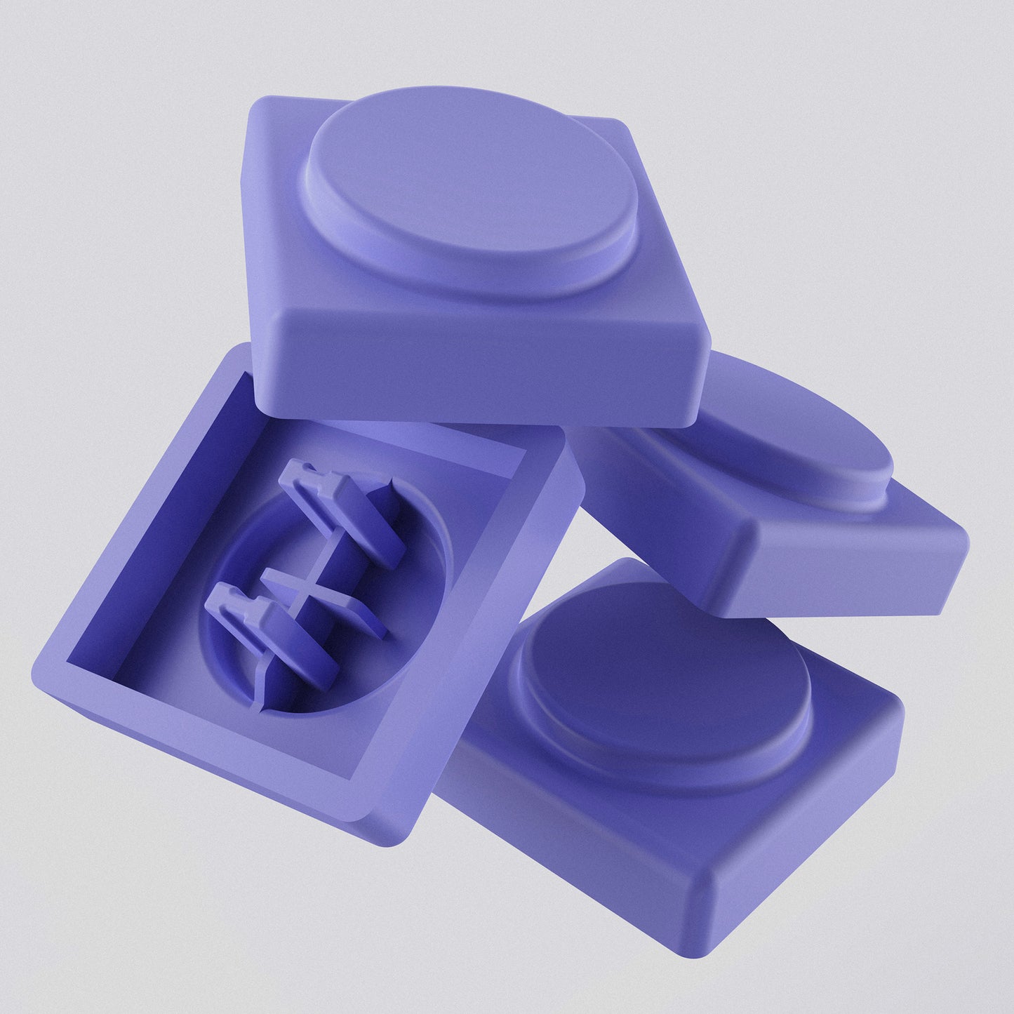 Touches Chocfox CFX UP 1U pour commutateur Kailh Choc par Chosfox