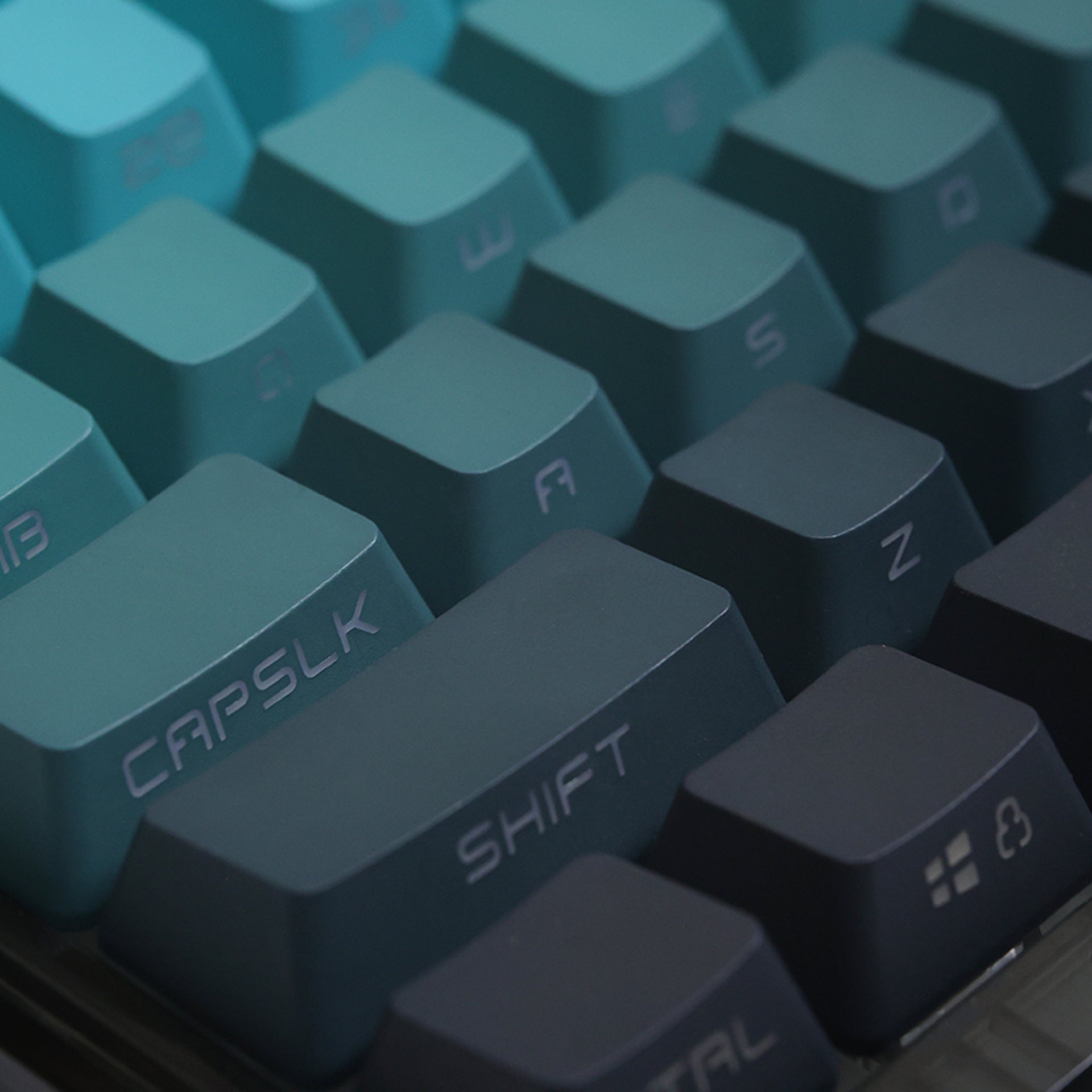 Chosfox OEM Profile Side Print Gradient Keycaps Set - 134 Keys-Chosfox