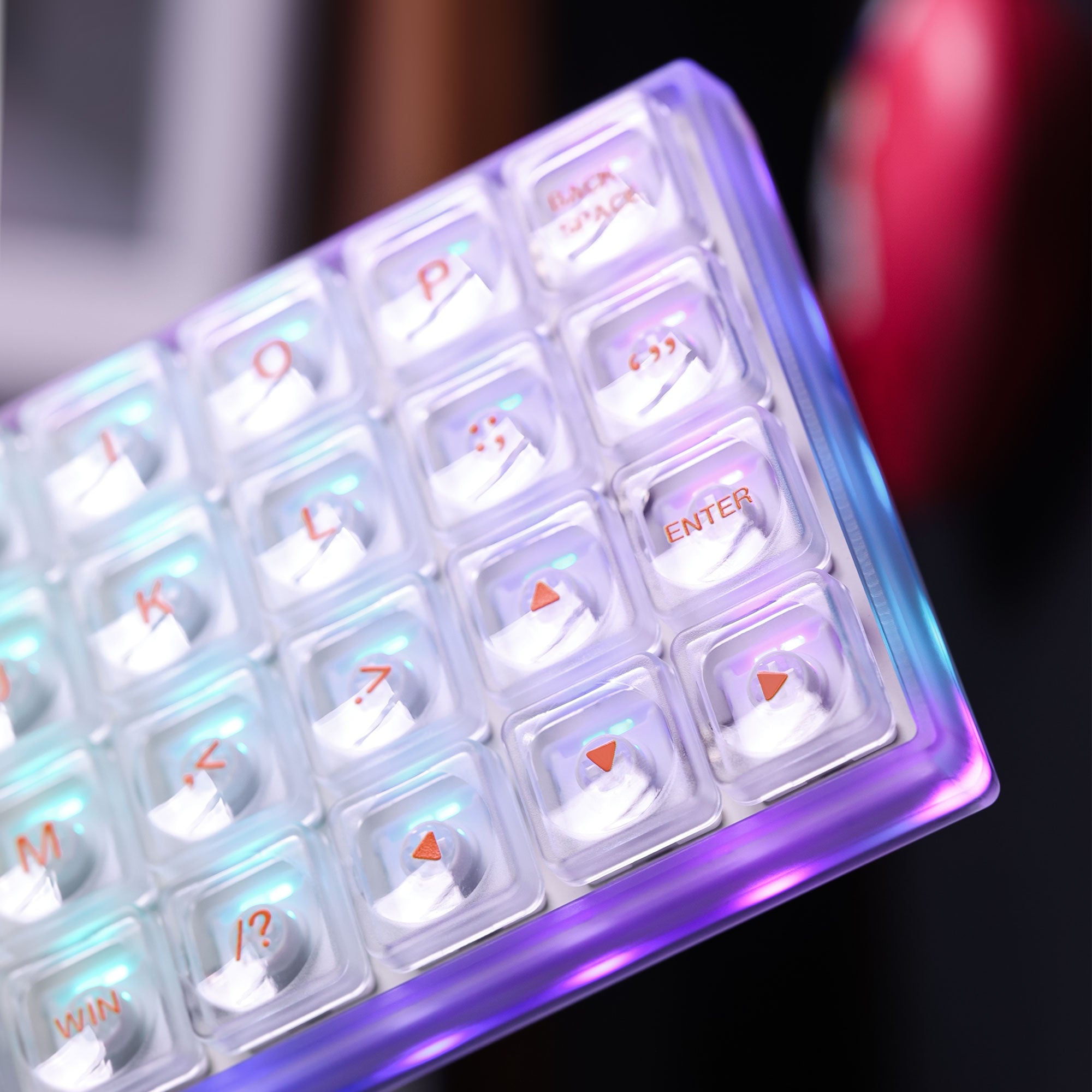 LCK transparency Keycap Set for Choc V2-For adding to cart – Chosfox