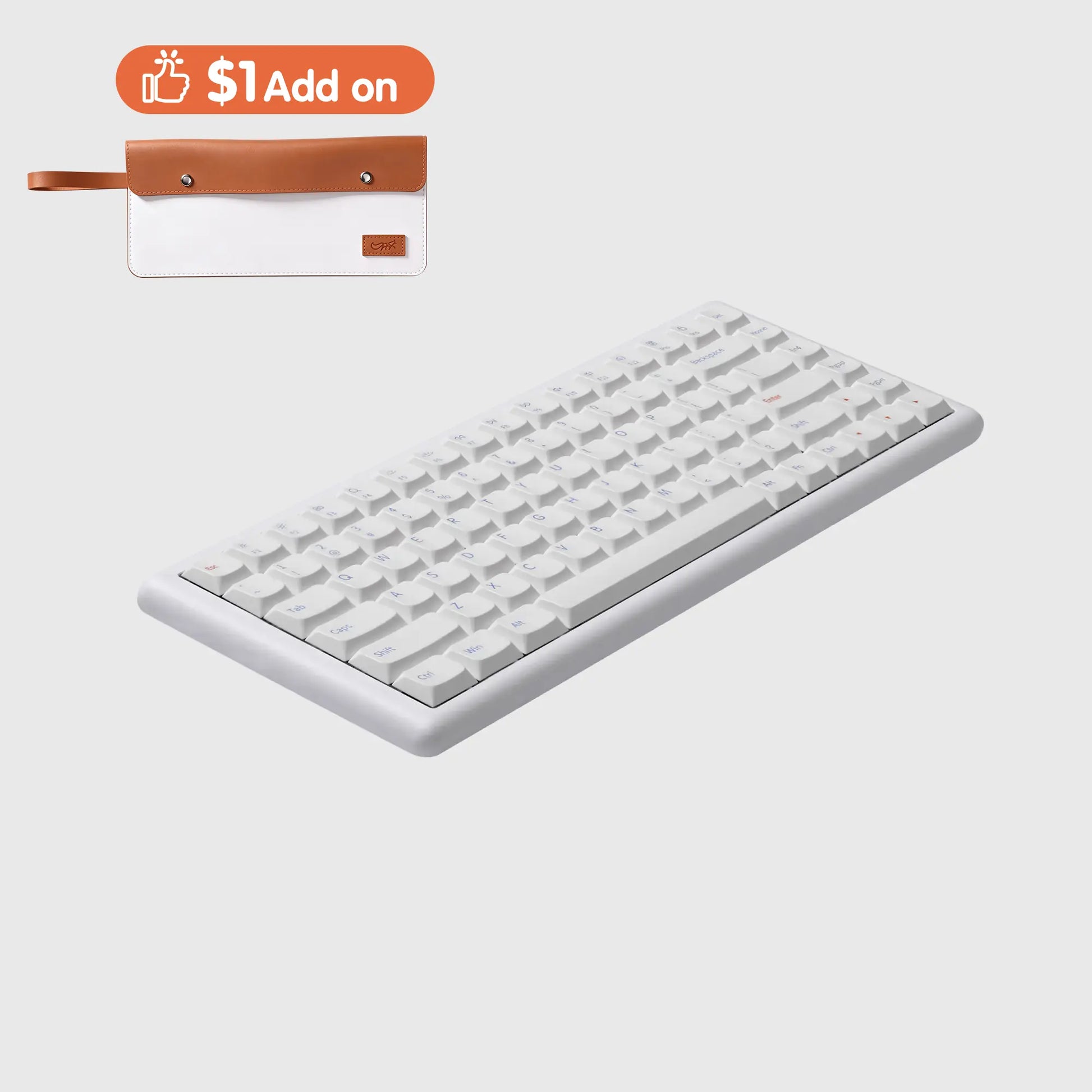 NOBLE ワイドショートPO Vero75 Low-Profile QMK/VIA Mechanical Keyboard – Chosfox
