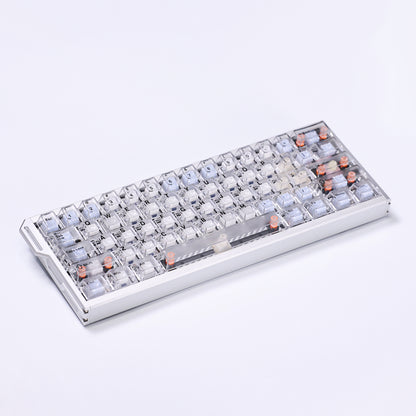 White Red Purple Transparent Frosted Cherry Height Keycaps-123keys