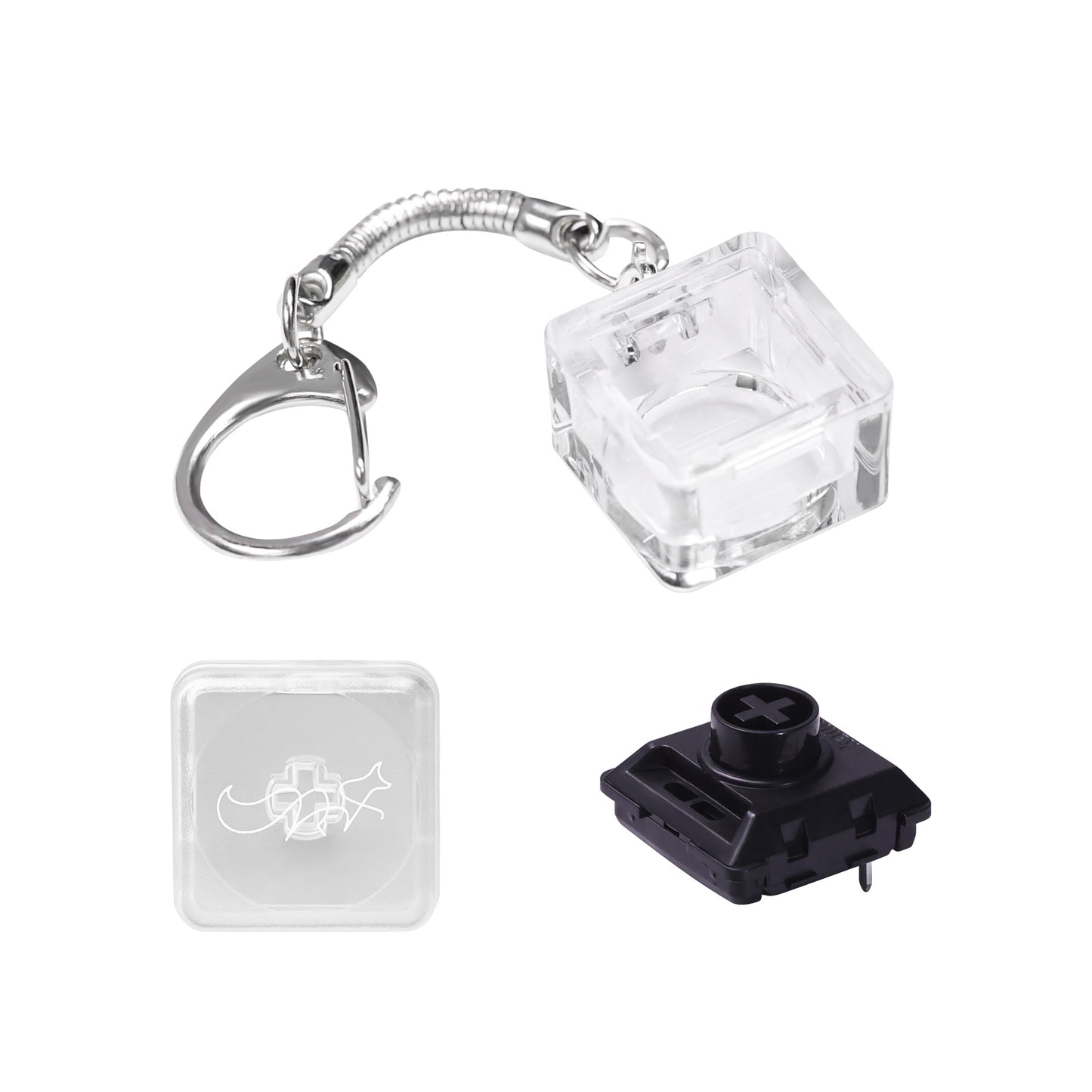 Choc V2 Fidget Keychain