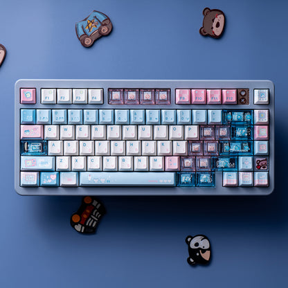 Chosfox & Soulcat Electro Meow Artisan Keycap Set