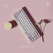 Ensemble de capuchons de touches en pâte de pistache Chosfox &amp; ET Taro