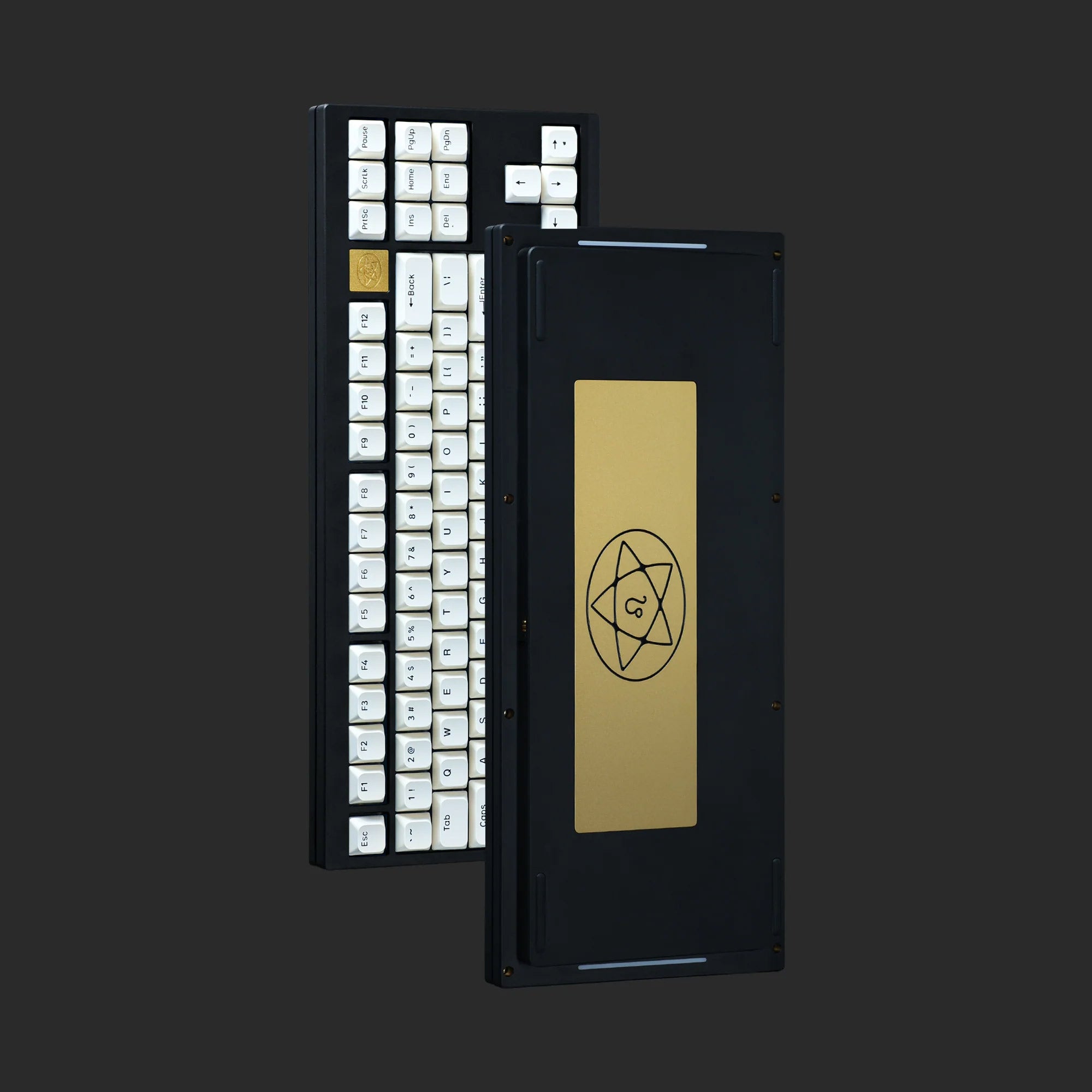 Leo80: 80% Prebuilt Keyboard-Hotswap, Badge, Brass Weight, TKL Layout