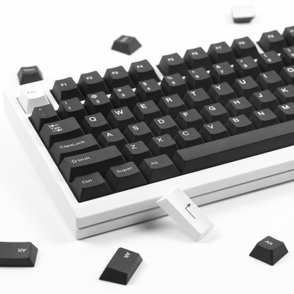 ChocFox Twilight Black  PBT Bow Keycap Set