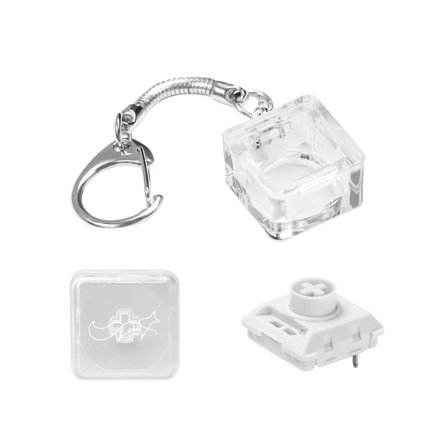 Choc V2 Fidget Keychain