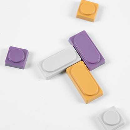 Chocfox＆Kbdcraft Square keycaps mini set-for MX switches