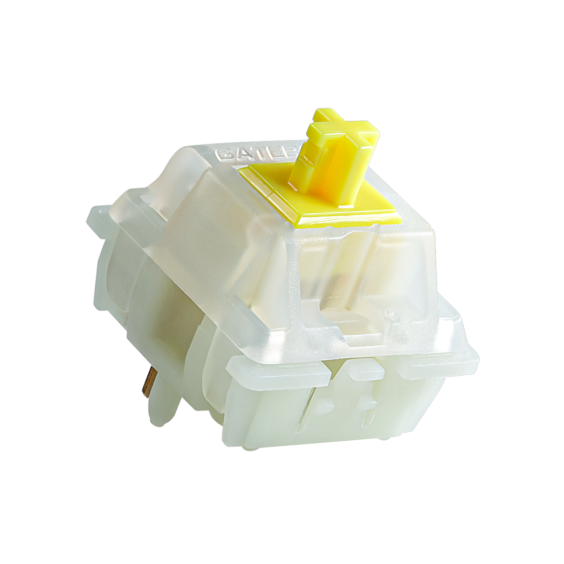 Gateron KS-3 Milky Yellow / Red Linear Switch-Chosfox