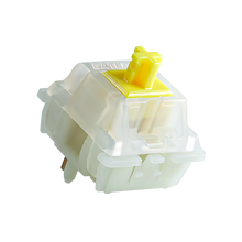 Gateron KS-3 Milky Yellow / Red Linear Switch-Chosfox