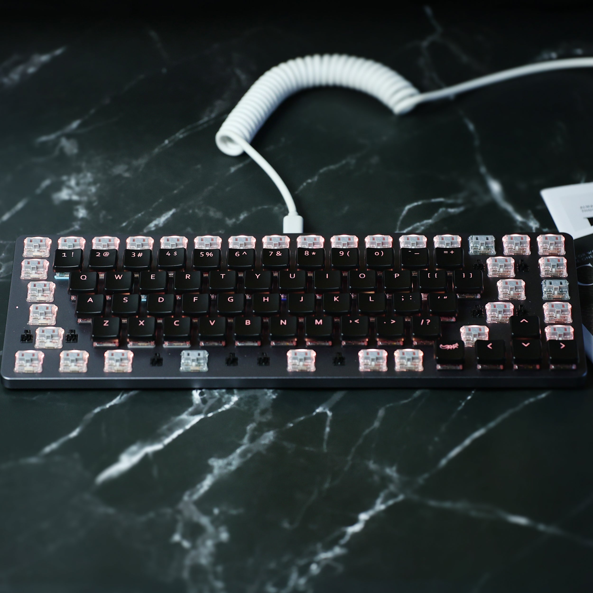 ChocFox CFX WoB Translucent Font Keycap Set