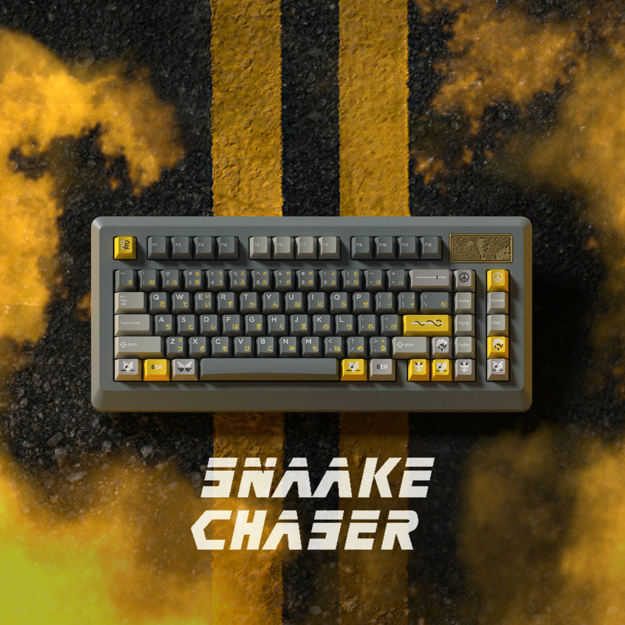 Domikey Snaake Chaser Keycap Set