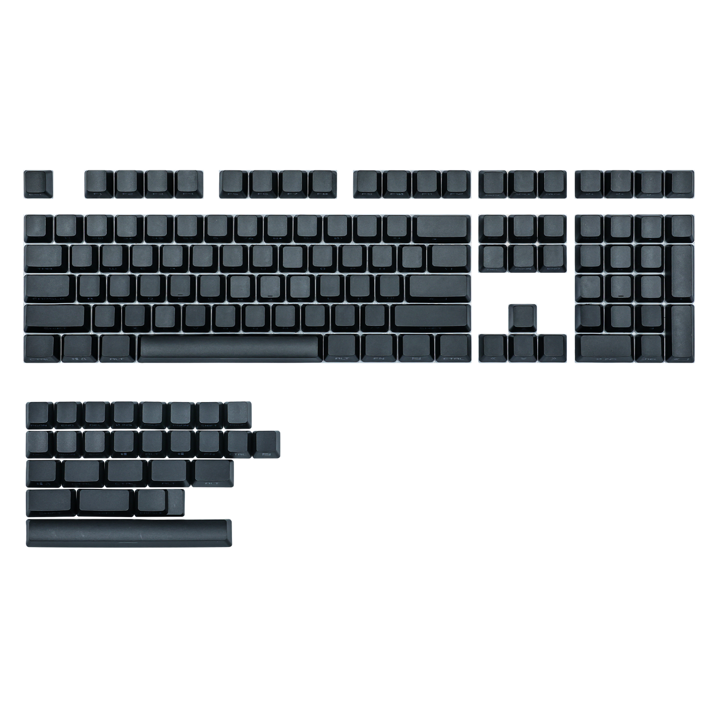 Chosfox OEM Profile Side Print Gradient Keycaps Set - 134 Keys-Chosfox