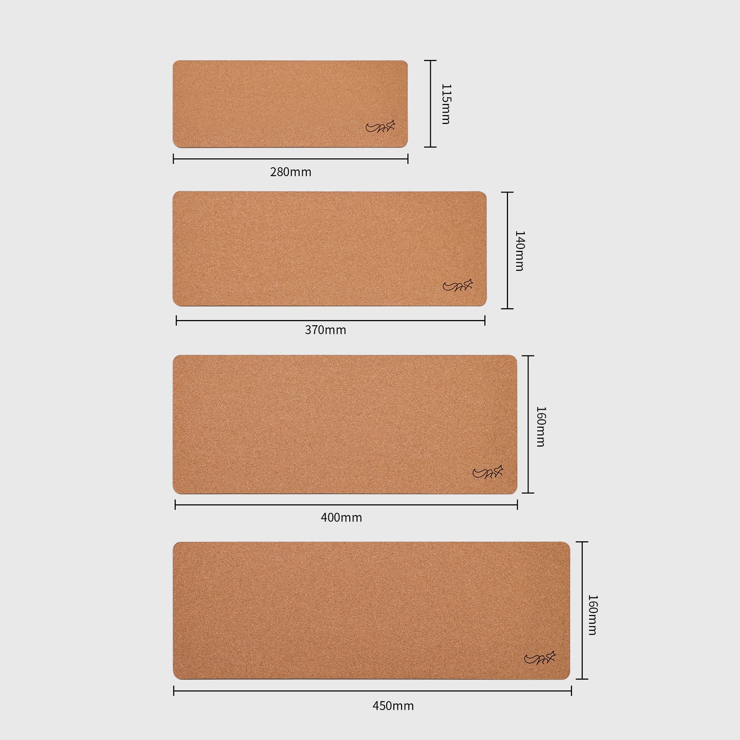 Cork Keyboard Pad