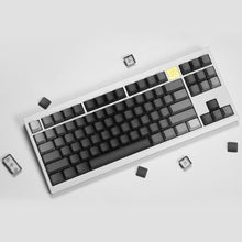 Chosfox グレー OEM プロファイル サイド プリント グラデーション キーキャップ セット