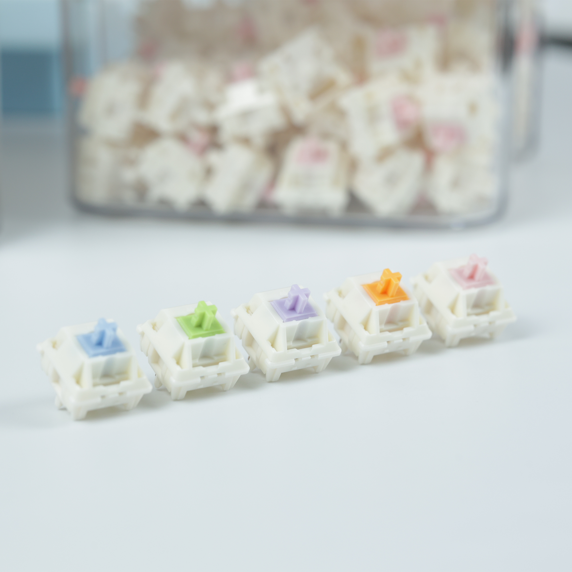 Tbcats x Tecsee | Eclair Linear Switch Series-Chosfox