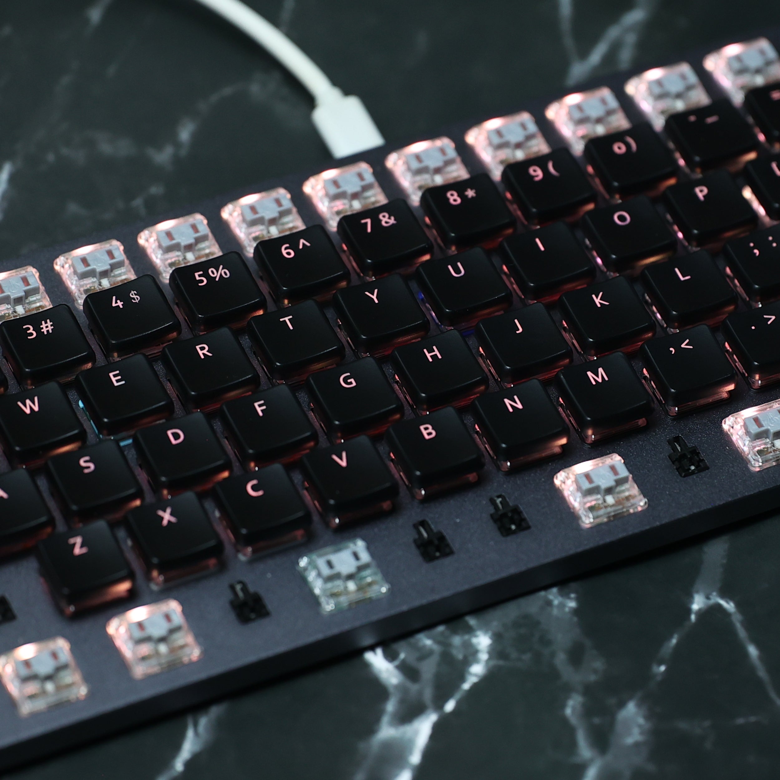 ChocFox CFX WoB Translucent Font Keycap Set