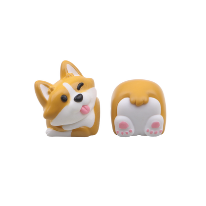 Corgi Resin Artisan Keycaps-Chosfox