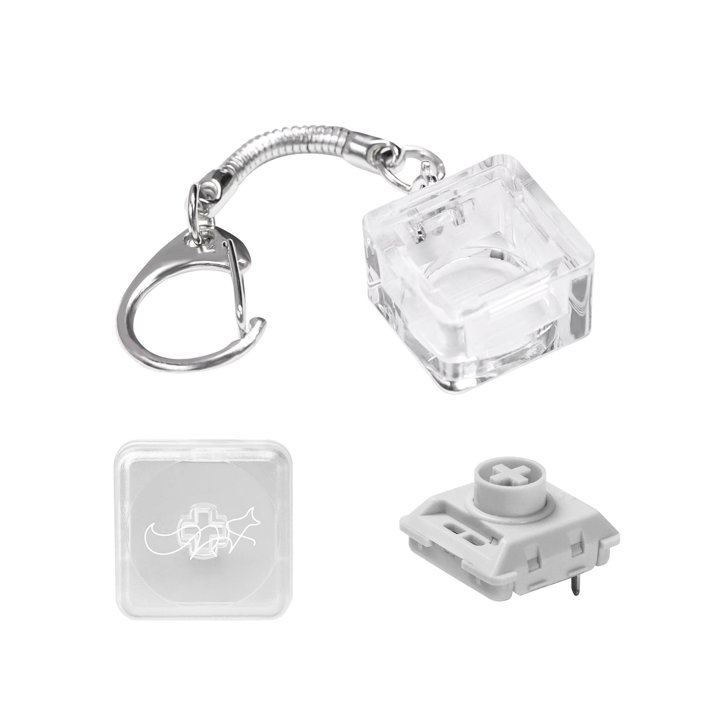 Choc V2 Fidget Keychain