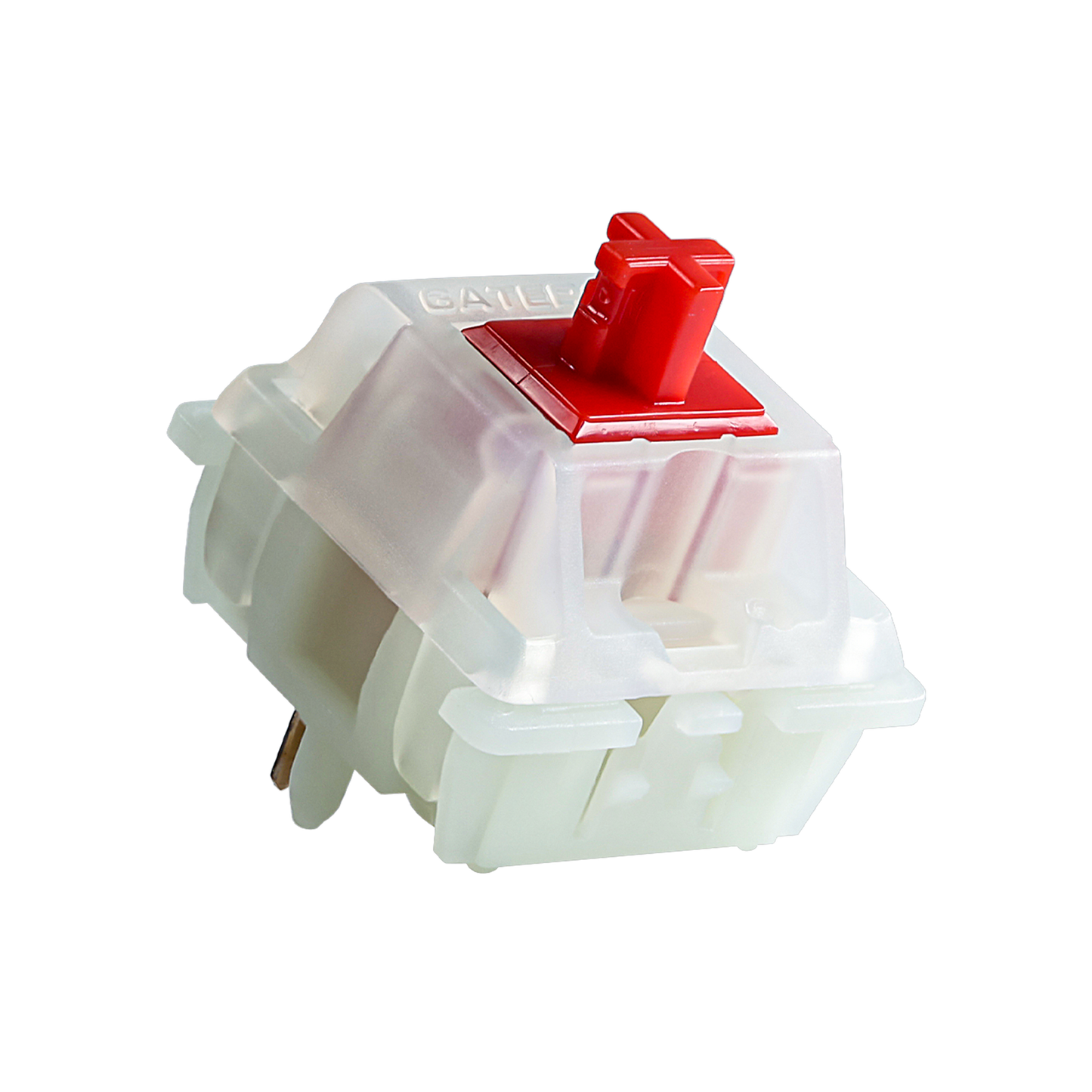 Gateron KS-3 Milky Yellow / Red Linear Switch-Chosfox