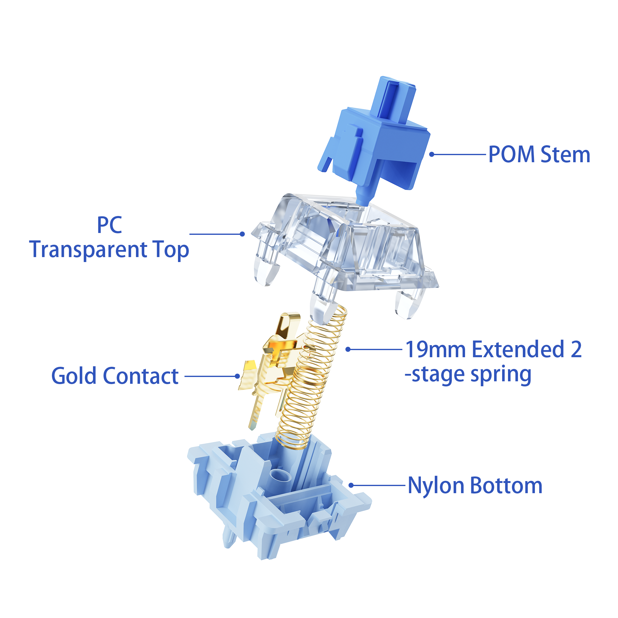 Voyager Tactile Switch-Chosfox