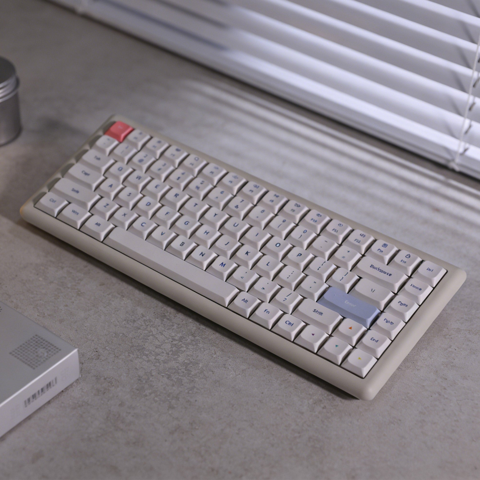 Vero75 Low-Profile QMK/VIA Mechanical Keyboard – Chosfox