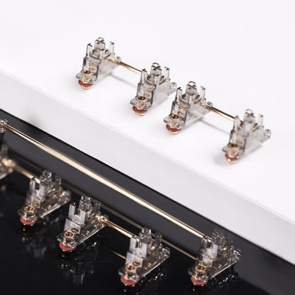 Gateron Ink V2 Pro PCB Stabilizer Black White Transparent
