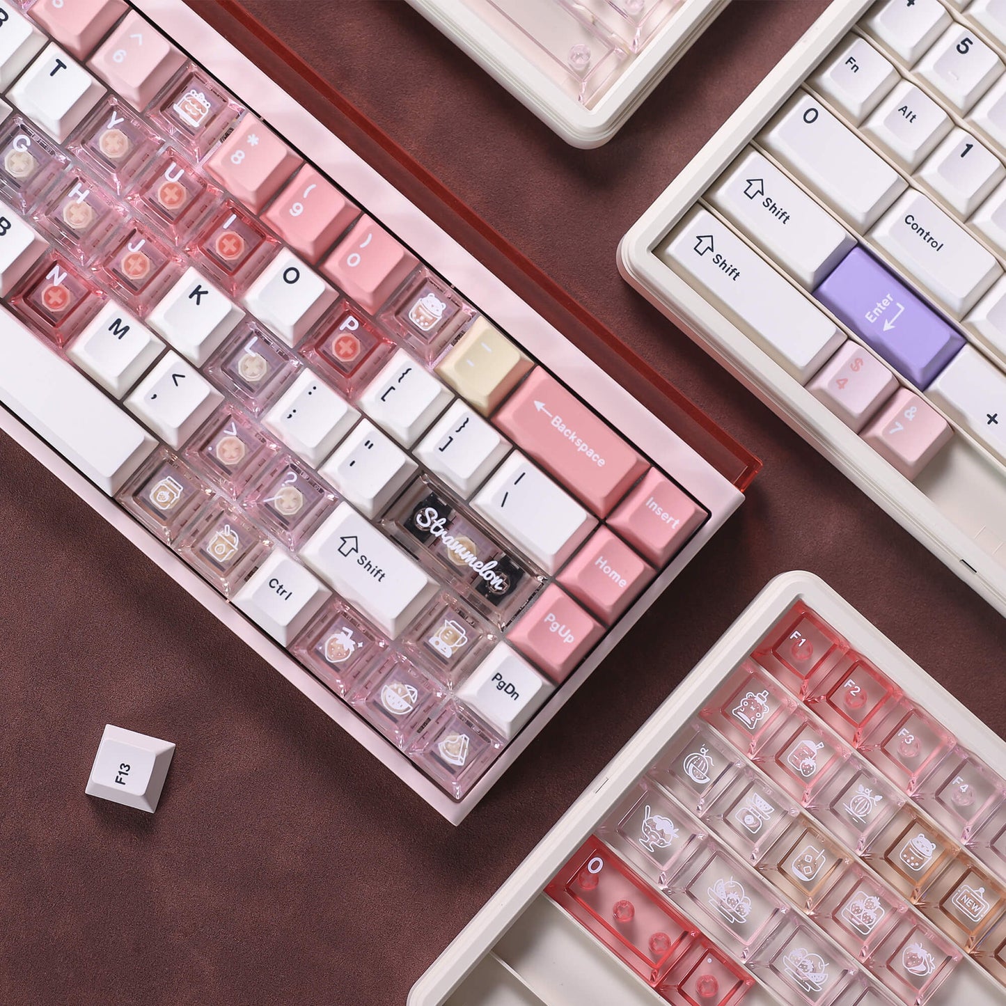 Chosfox & ET Creamy Strawmelon Keycap Set