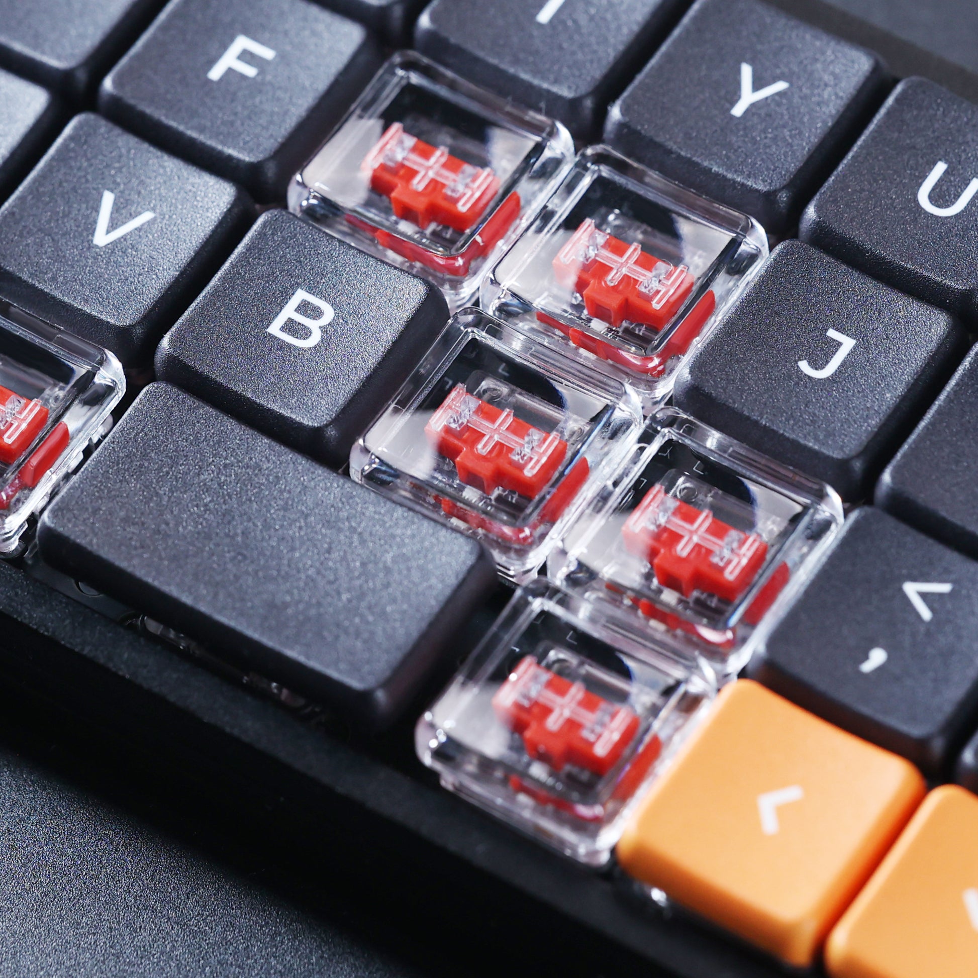 Chocfox CFX Transparent Keycaps