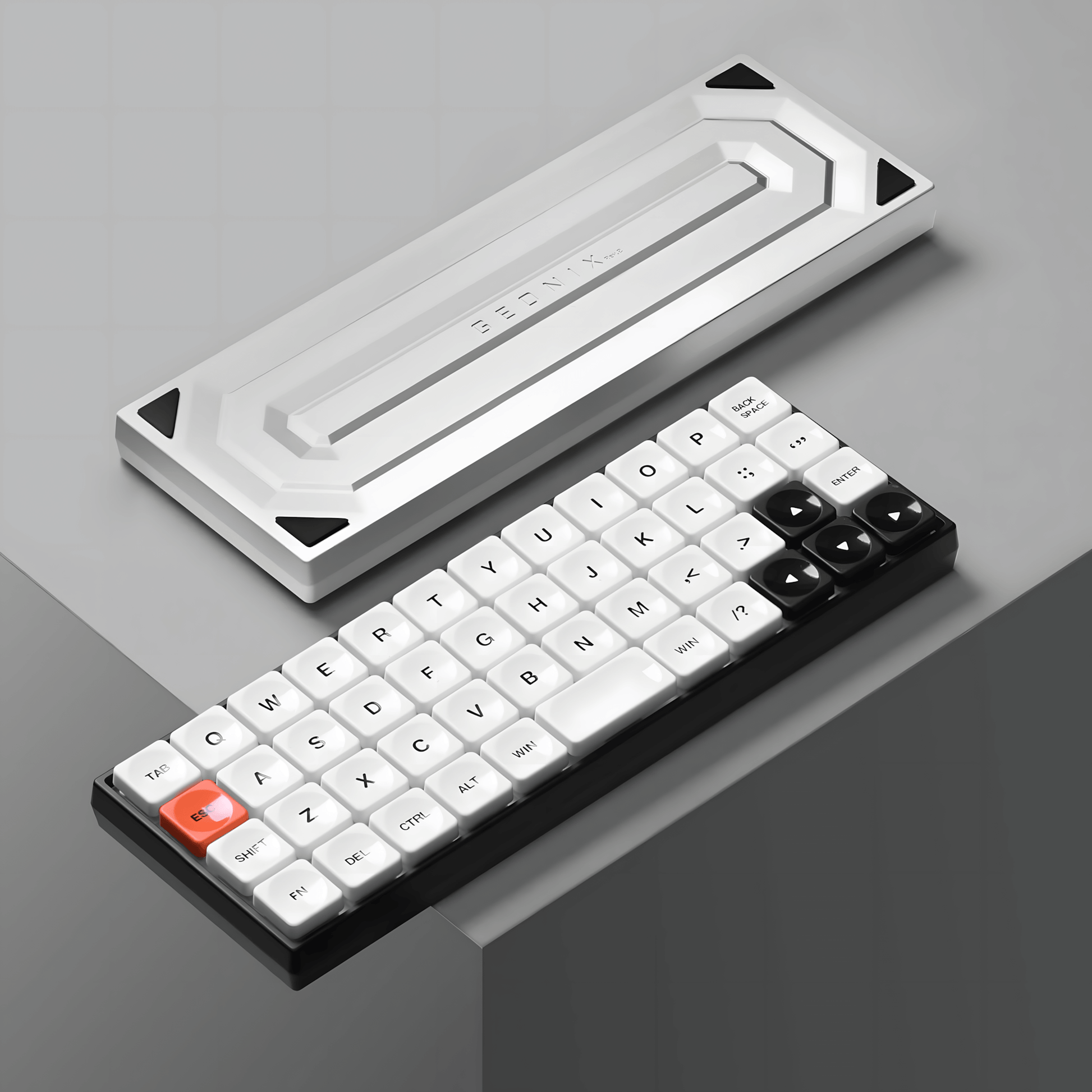 Chosfox X Masro | Geonix Rev.2 40% Low-profile Mechanical Keyboard Chosfox X Masro | Geonix Rev.2 40% Low-profile Mechanical Keyboard