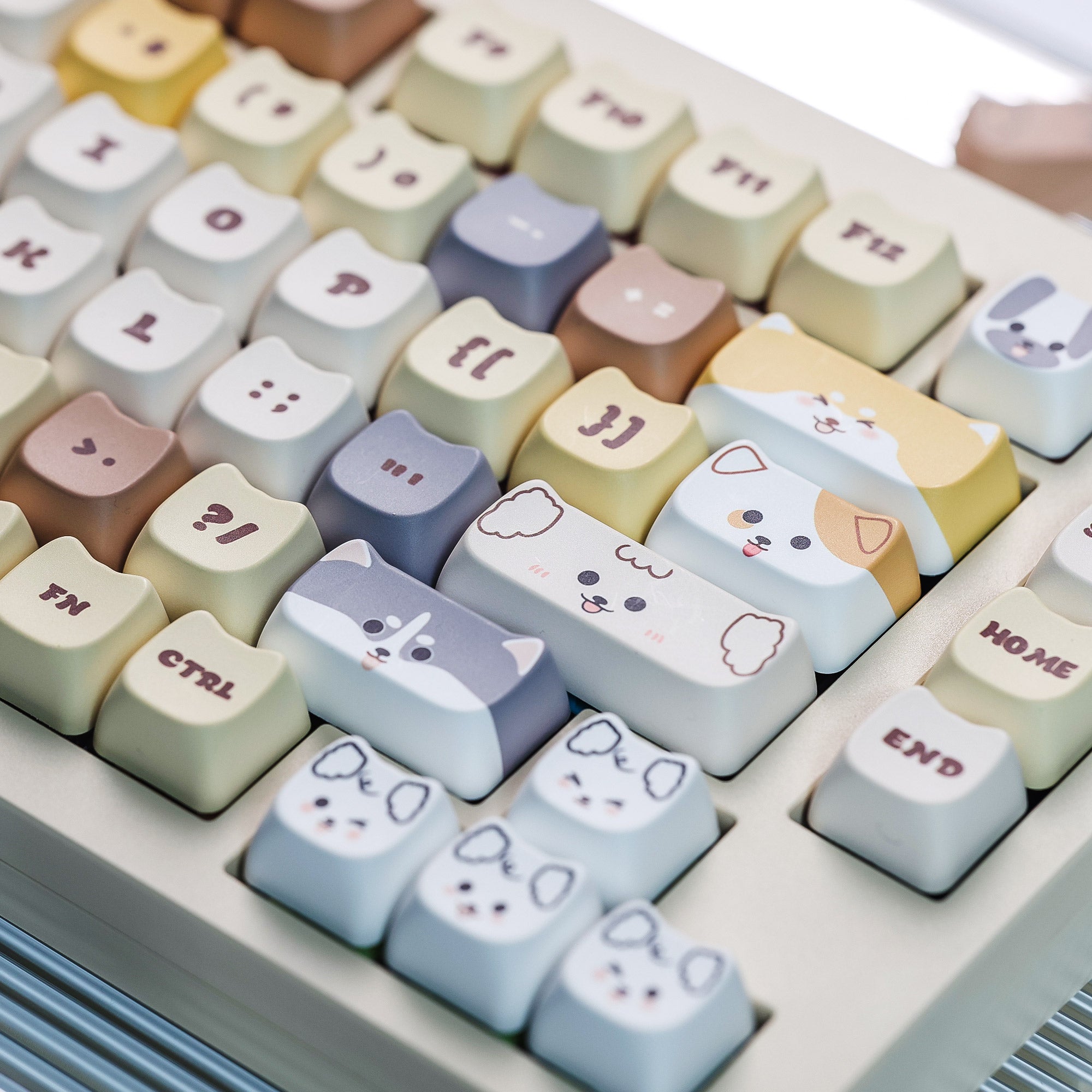 Chosfox ＆ SoulCat MAO Profile PBT Keycaps Set-143keys