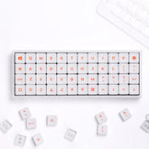 Chosfox CFX Warm White Low-profile Keycap Set