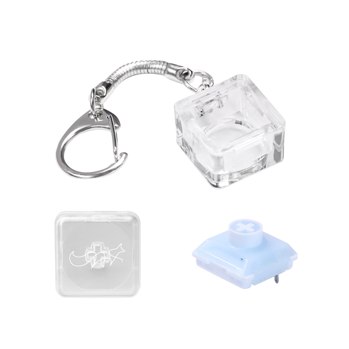 Choc V2 Fidget Keychain