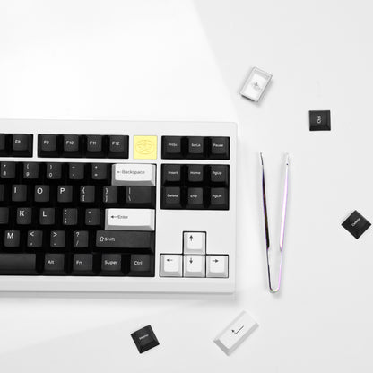 ChocFox Twilight Black  PBT Bow Keycap Set