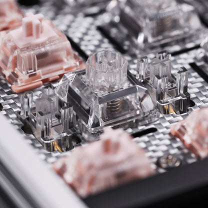 Gateron Ink V2 Pro PCB Stabilizer Black White Transparent