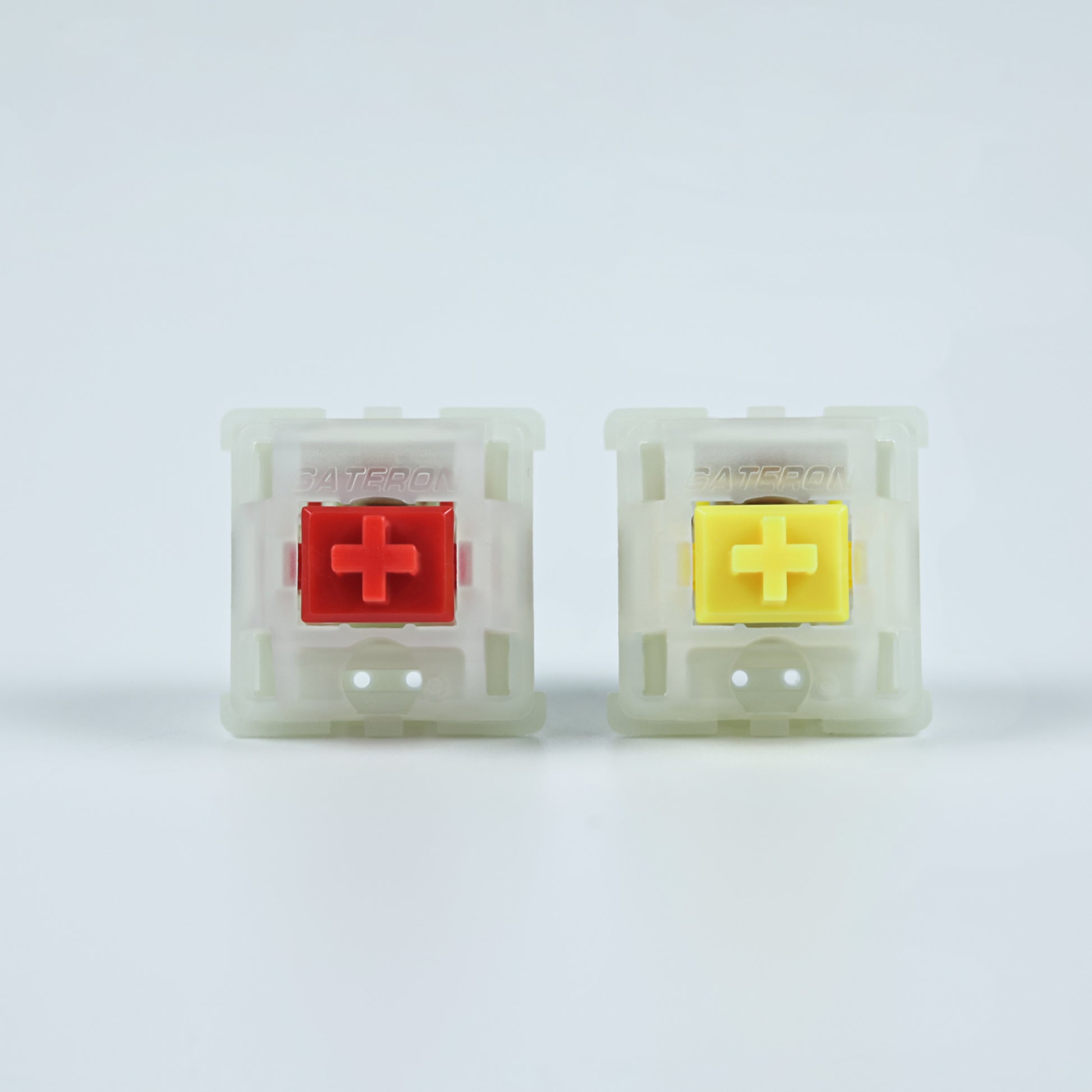 Gateron KS-3 Milky Yellow / Red Linear Switch-Chosfox