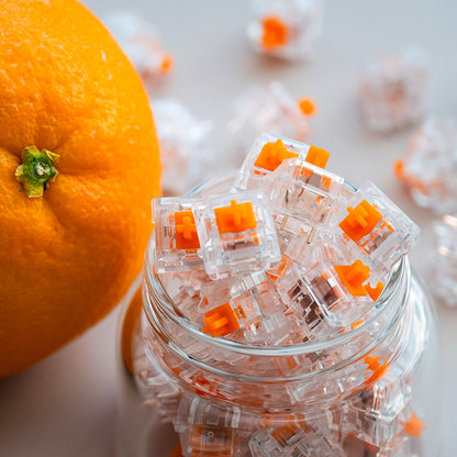 KTT Ice Orange Silent Linear Switch