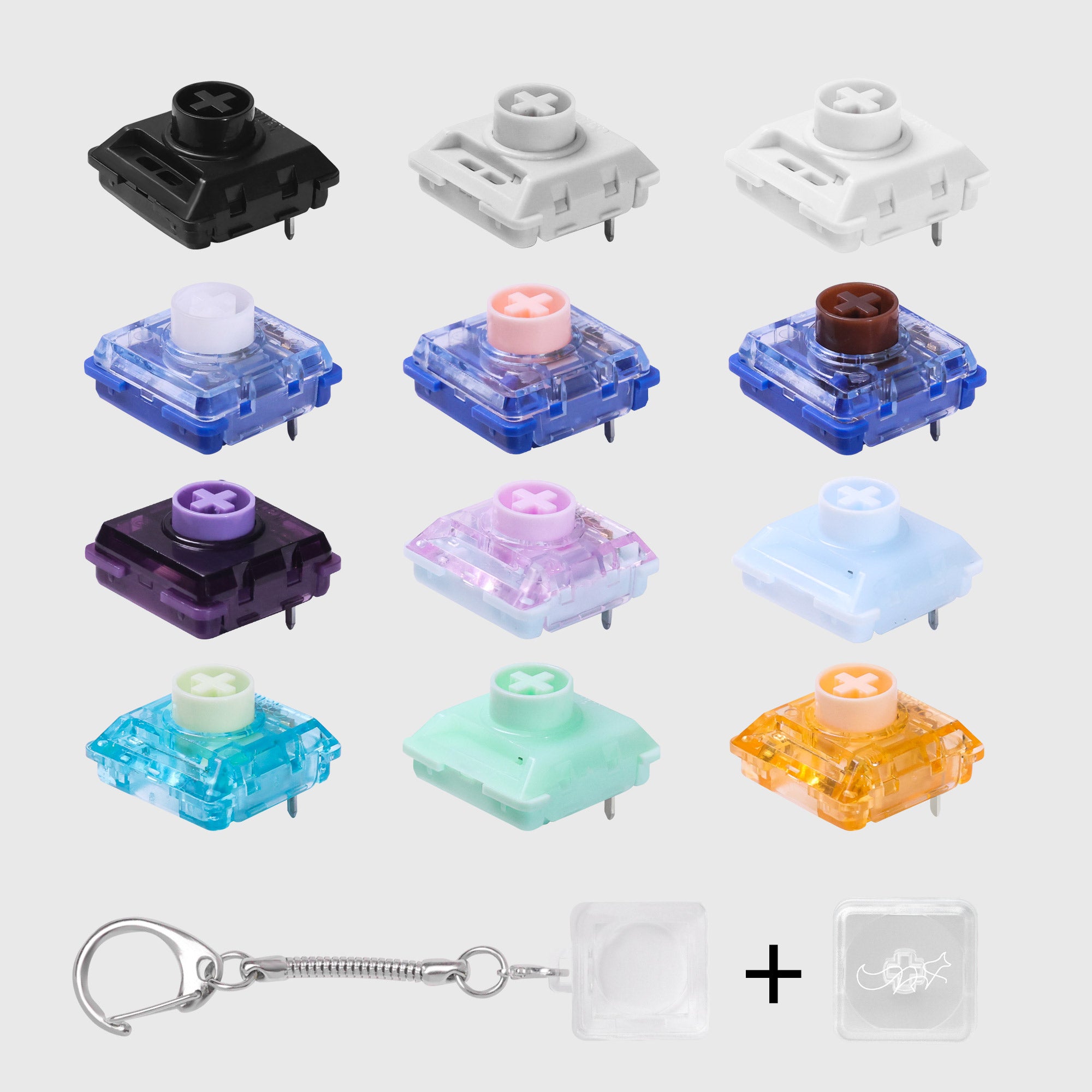 Choc V1 Fidget Keychain – Chosfox
