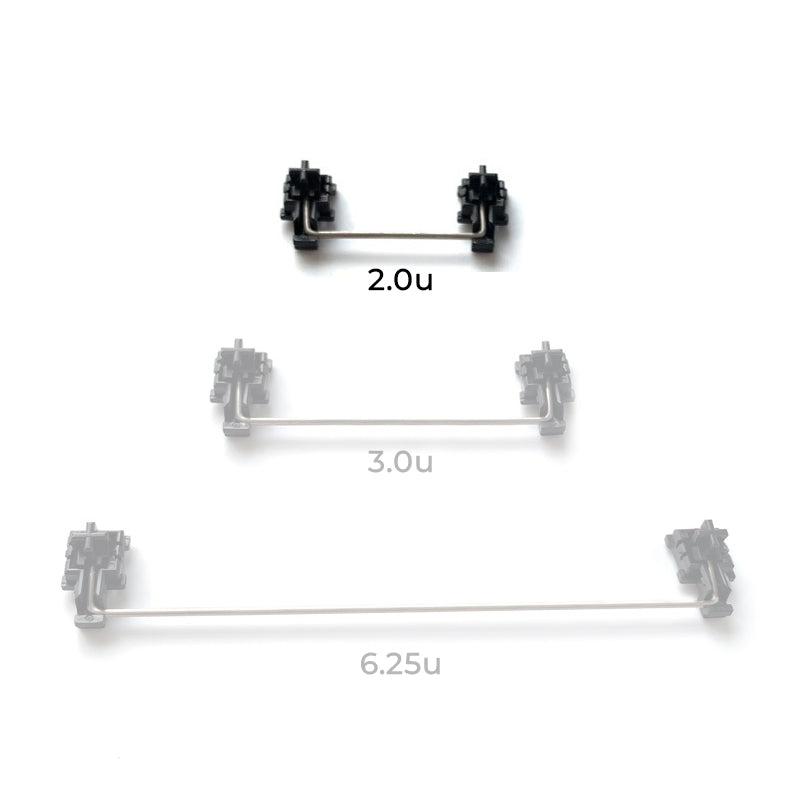 Kailh 1350 Choc Switch 6.25u Stabilizer Set-Chosfox