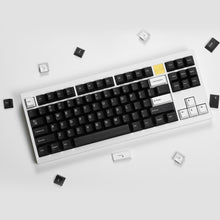 ChocFox Twilight Black  PBT Bow Keycap Set