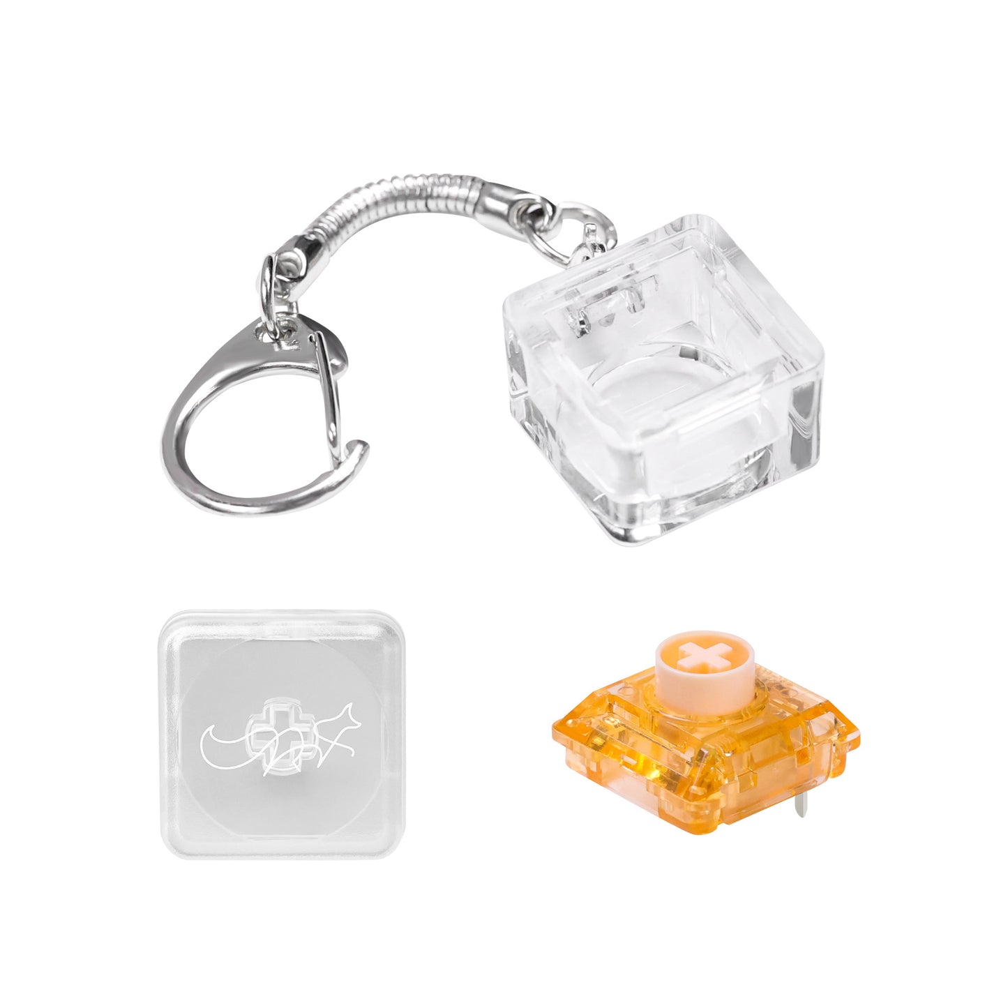 Choc V2 Fidget Keychain