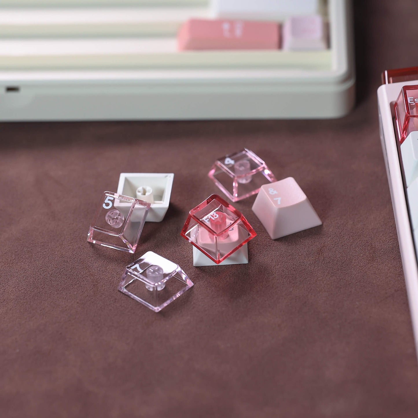Chosfox & ET Creamy Strawmelon Keycap Set