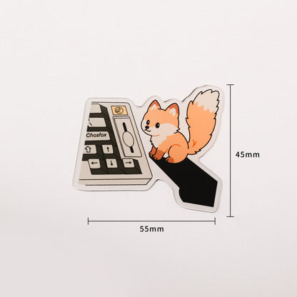Chosfox Exclusive Stickers & Fridge Magnets Set