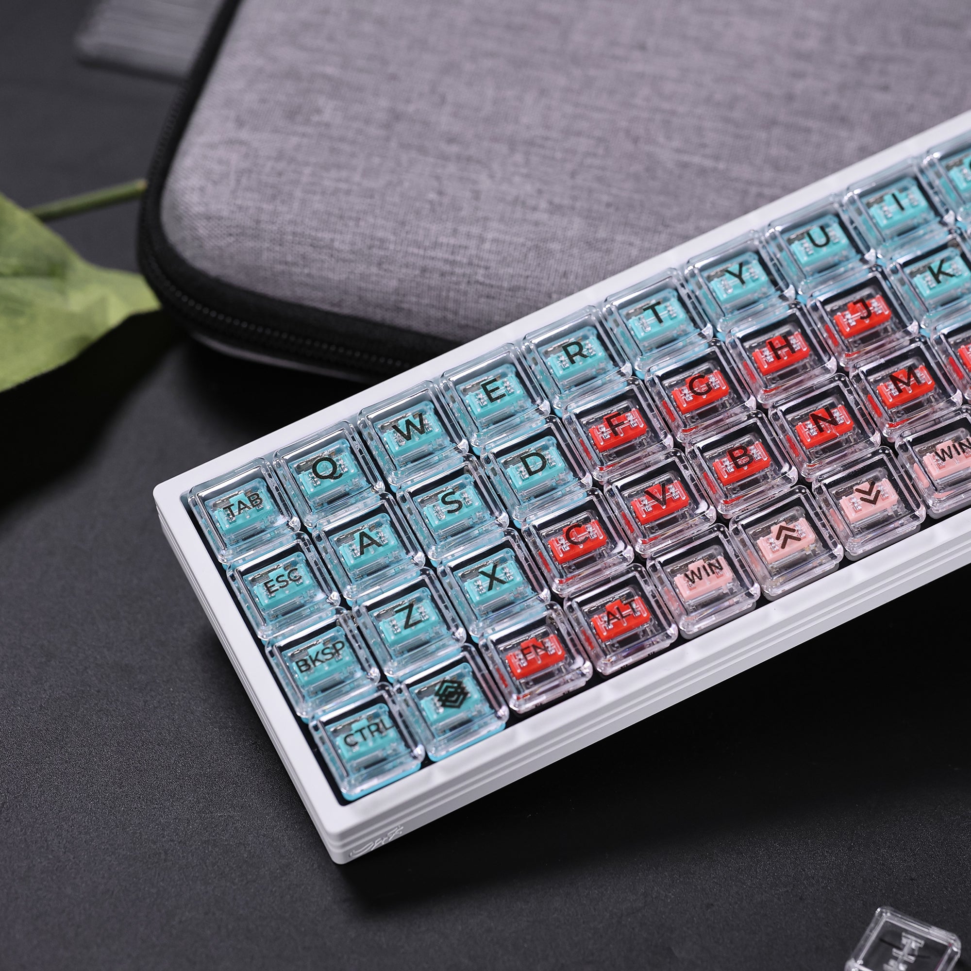 Chosfox CFX-Alpha Crystal Keycap Set