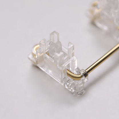 Gateron Ink V2 Pro PCB Stabilizer Black White Transparent